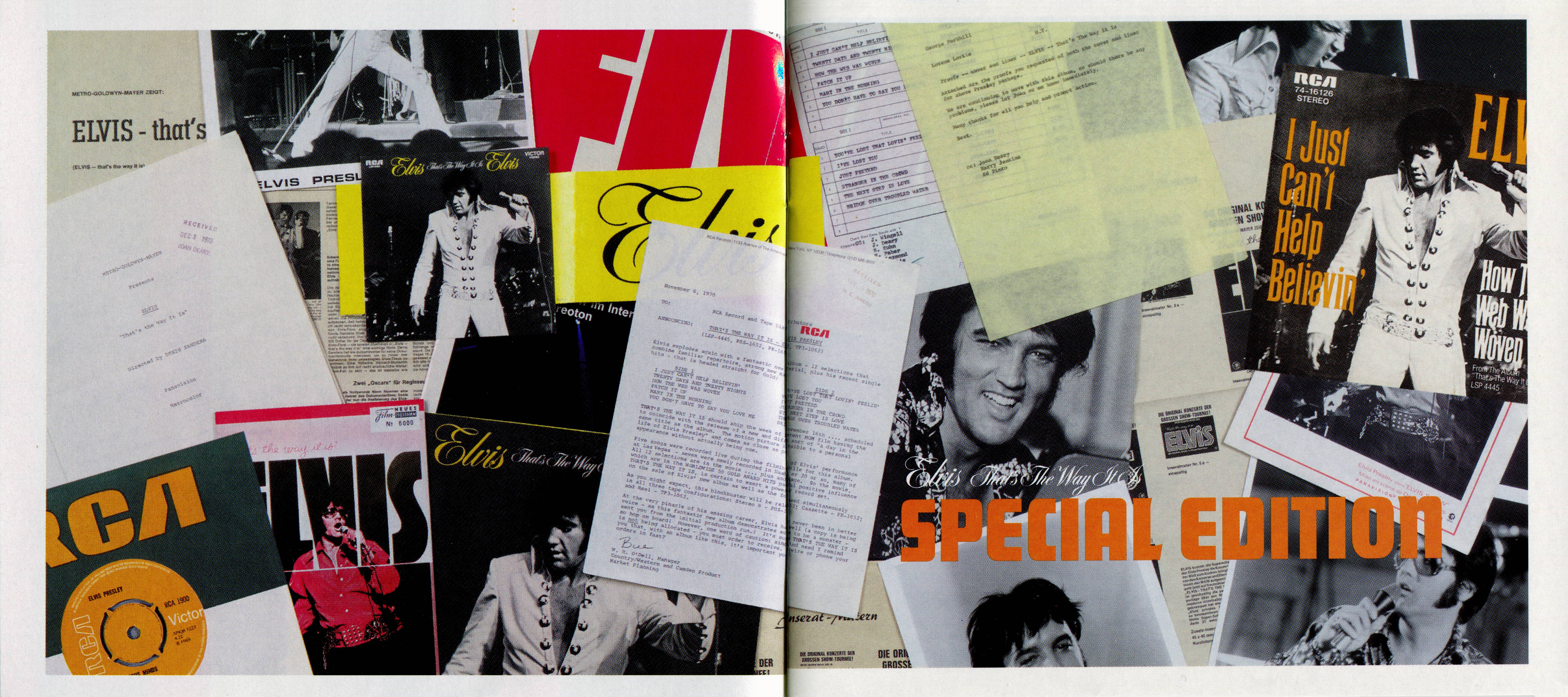 Elvis Presley Thats The Way It Is Special Edition : Booklet 4